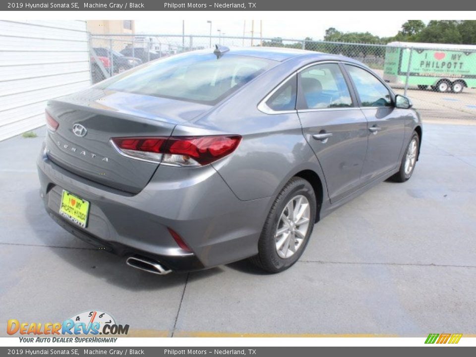 2019 Hyundai Sonata SE Machine Gray / Black Photo #8