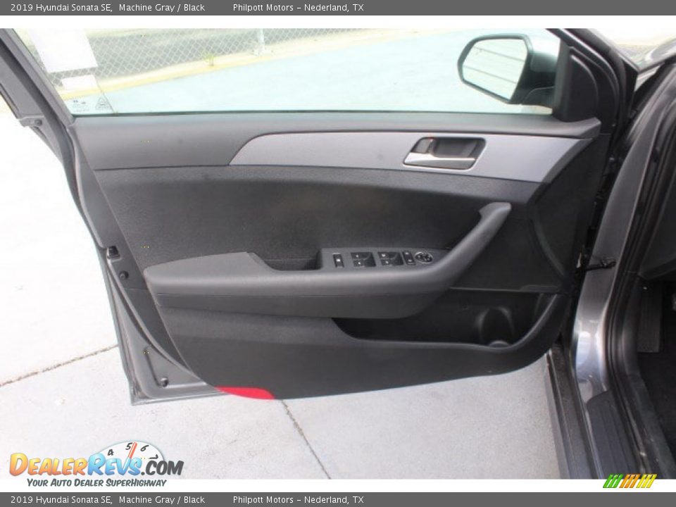2019 Hyundai Sonata SE Machine Gray / Black Photo #9