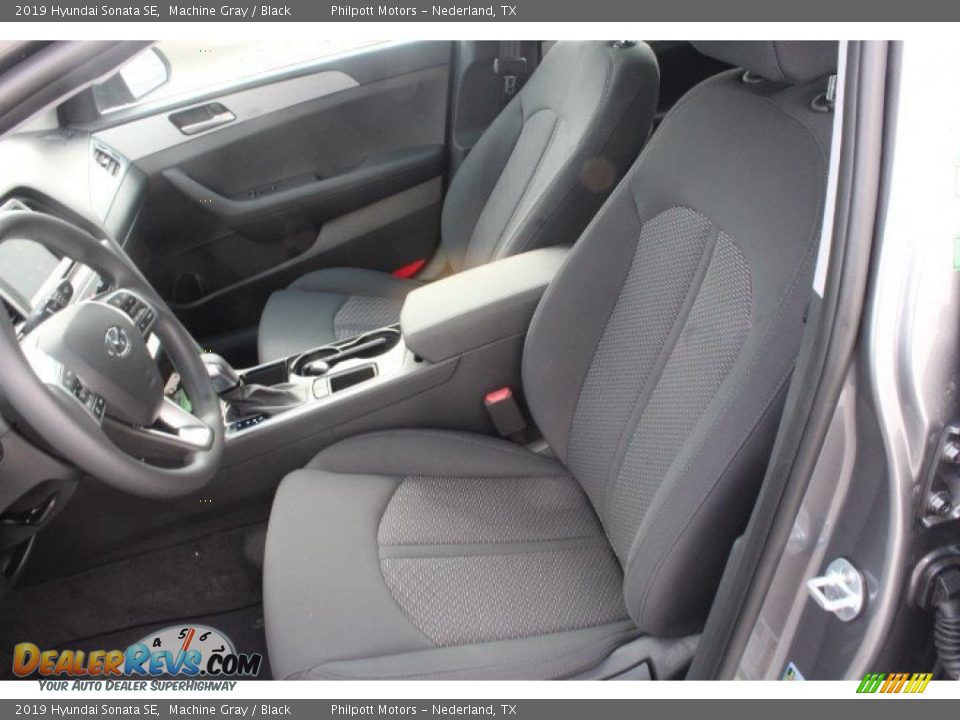 2019 Hyundai Sonata SE Machine Gray / Black Photo #10