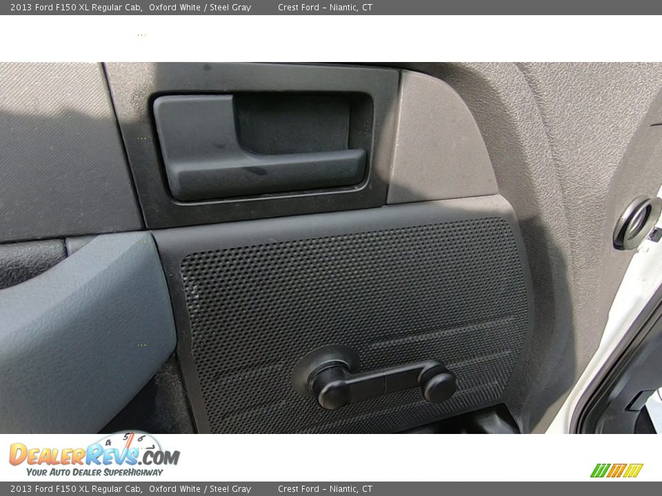 2013 Ford F150 XL Regular Cab Oxford White / Steel Gray Photo #12