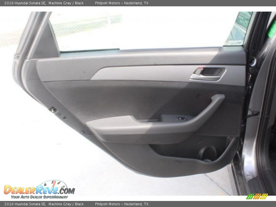 2019 Hyundai Sonata SE Machine Gray / Black Photo #16