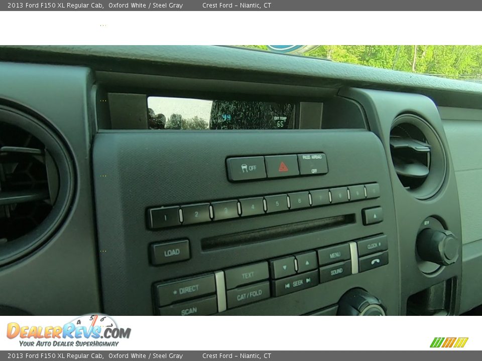 2013 Ford F150 XL Regular Cab Oxford White / Steel Gray Photo #14