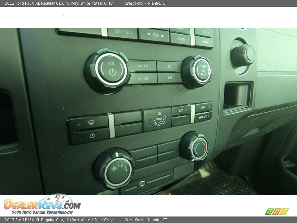 2013 Ford F150 XL Regular Cab Oxford White / Steel Gray Photo #15