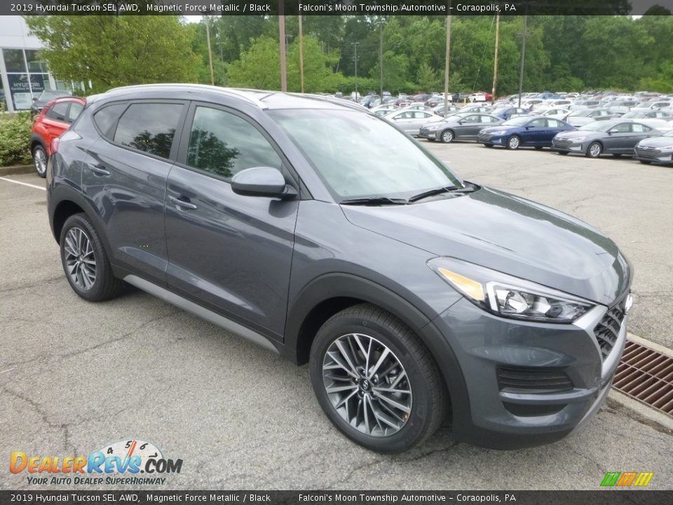 2019 Hyundai Tucson SEL AWD Magnetic Force Metallic / Black Photo #3