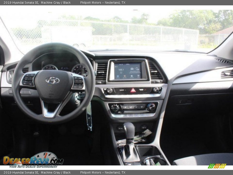 2019 Hyundai Sonata SE Machine Gray / Black Photo #18