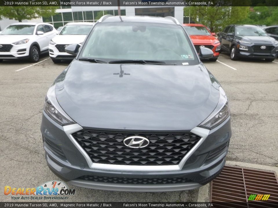 2019 Hyundai Tucson SEL AWD Magnetic Force Metallic / Black Photo #4