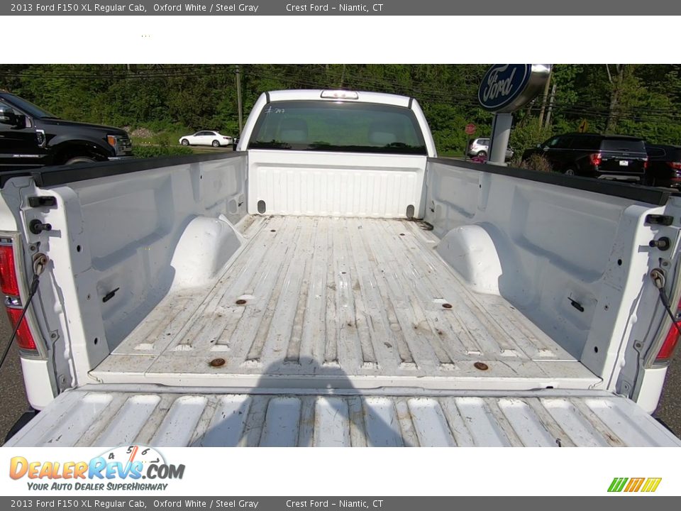 2013 Ford F150 XL Regular Cab Oxford White / Steel Gray Photo #17