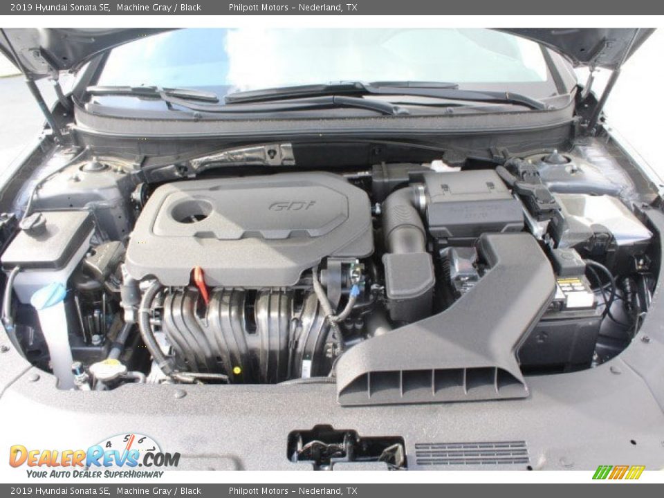 2019 Hyundai Sonata SE Machine Gray / Black Photo #21
