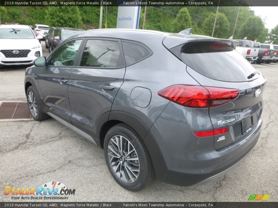 2019 Hyundai Tucson SEL AWD Magnetic Force Metallic / Black Photo #6