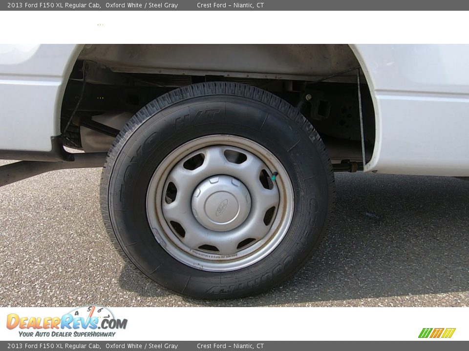 2013 Ford F150 XL Regular Cab Oxford White / Steel Gray Photo #18