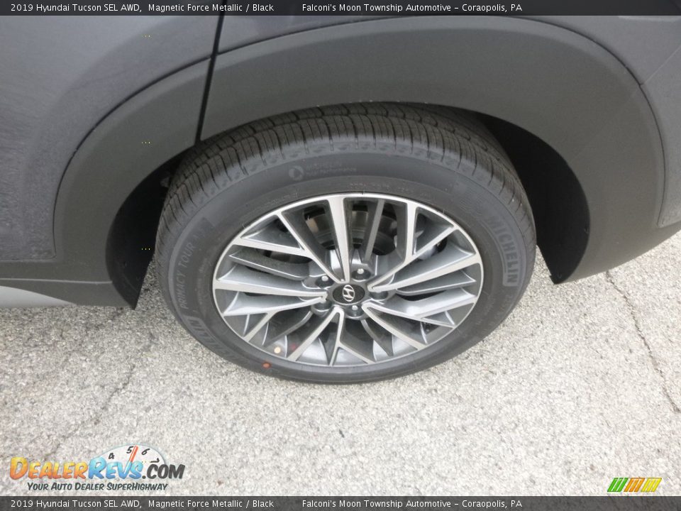 2019 Hyundai Tucson SEL AWD Magnetic Force Metallic / Black Photo #7