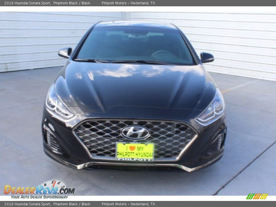 2019 Hyundai Sonata Sport Phantom Black / Black Photo #3