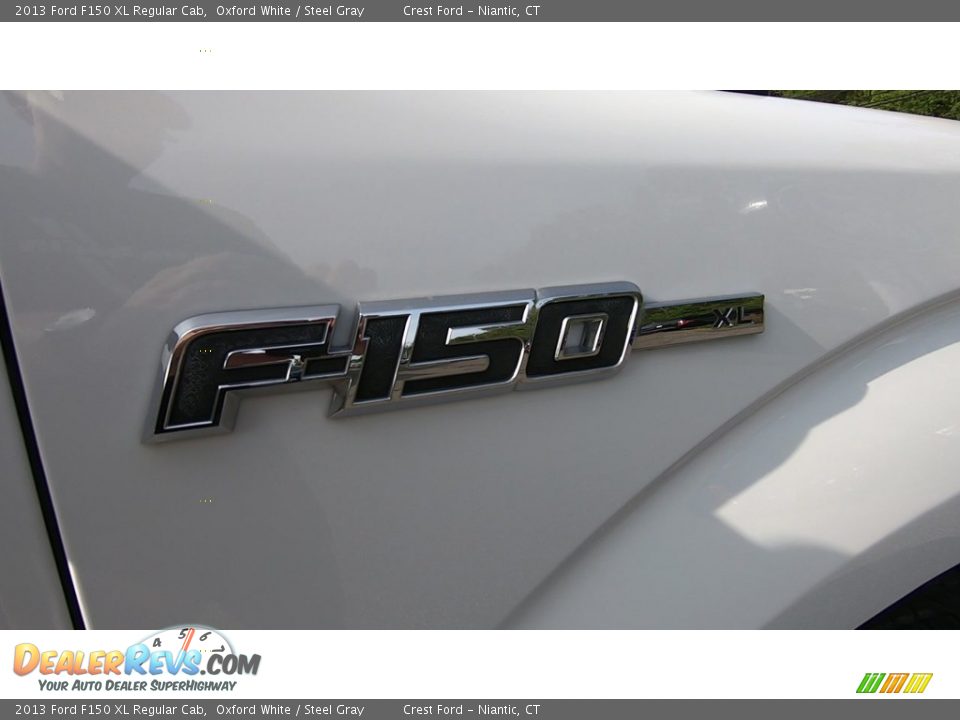 2013 Ford F150 XL Regular Cab Oxford White / Steel Gray Photo #21