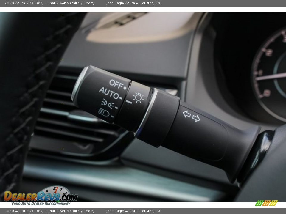 2020 Acura RDX FWD Lunar Silver Metallic / Ebony Photo #34