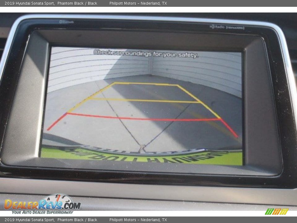2019 Hyundai Sonata Sport Phantom Black / Black Photo #14