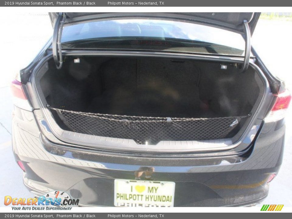 2019 Hyundai Sonata Sport Phantom Black / Black Photo #22