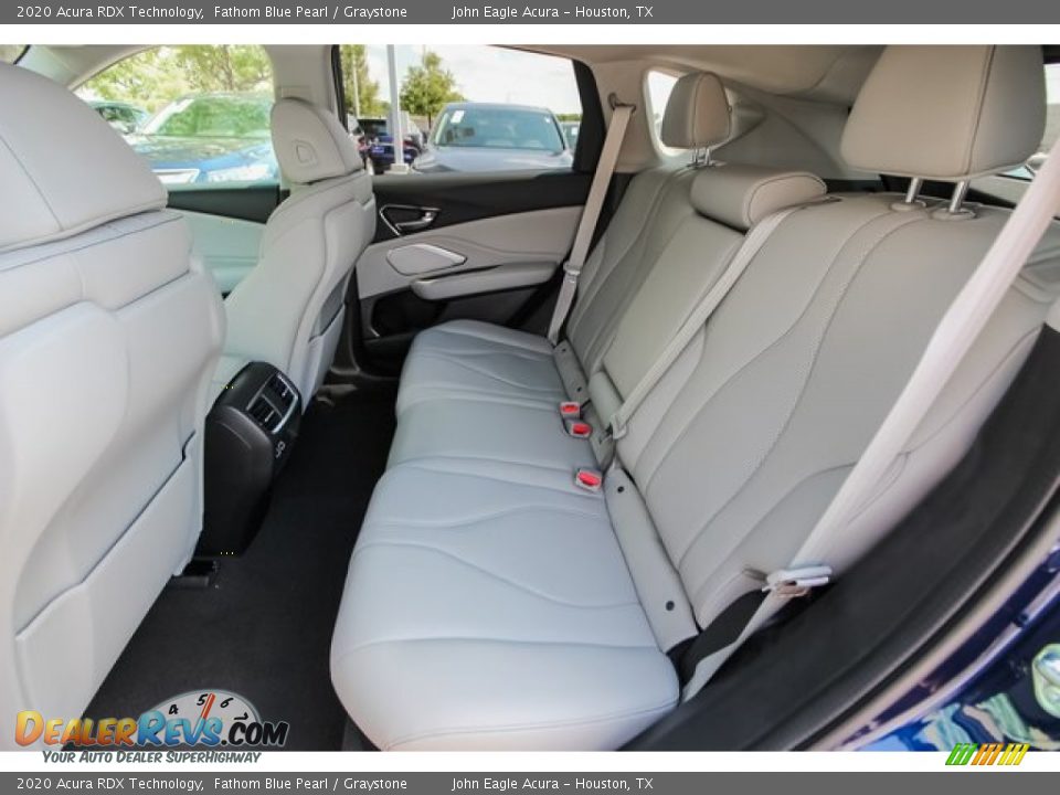 Rear Seat of 2020 Acura RDX Technology Photo #18
