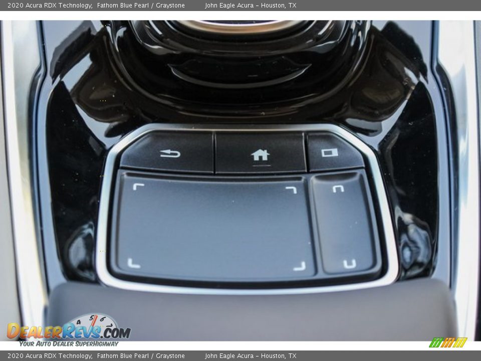 2020 Acura RDX Technology Fathom Blue Pearl / Graystone Photo #32