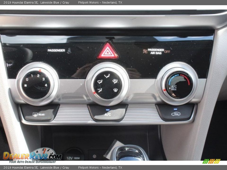 2019 Hyundai Elantra SE Lakeside Blue / Gray Photo #12