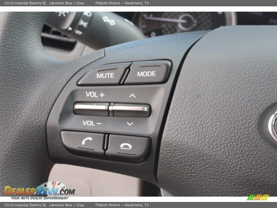 2019 Hyundai Elantra SE Lakeside Blue / Gray Photo #14