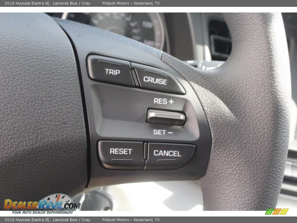 2019 Hyundai Elantra SE Lakeside Blue / Gray Photo #15
