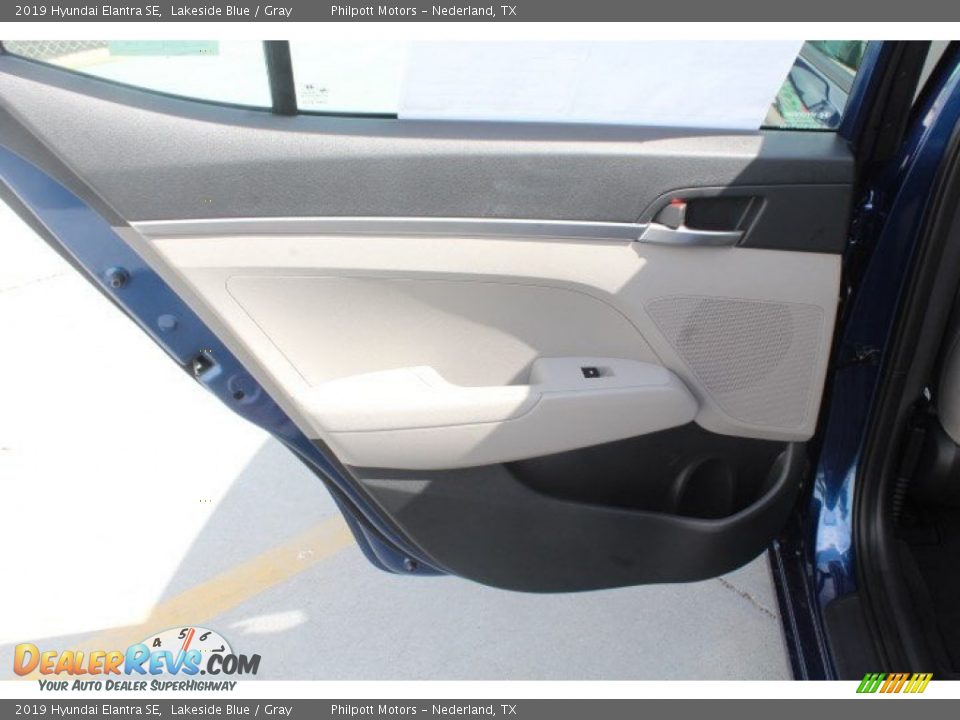 2019 Hyundai Elantra SE Lakeside Blue / Gray Photo #16