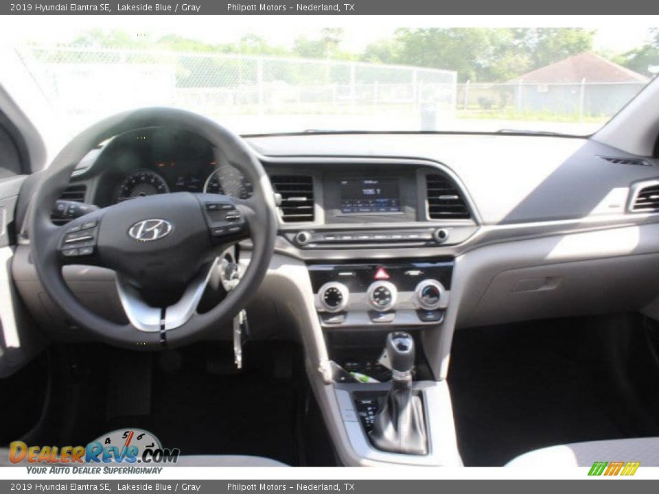 2019 Hyundai Elantra SE Lakeside Blue / Gray Photo #18