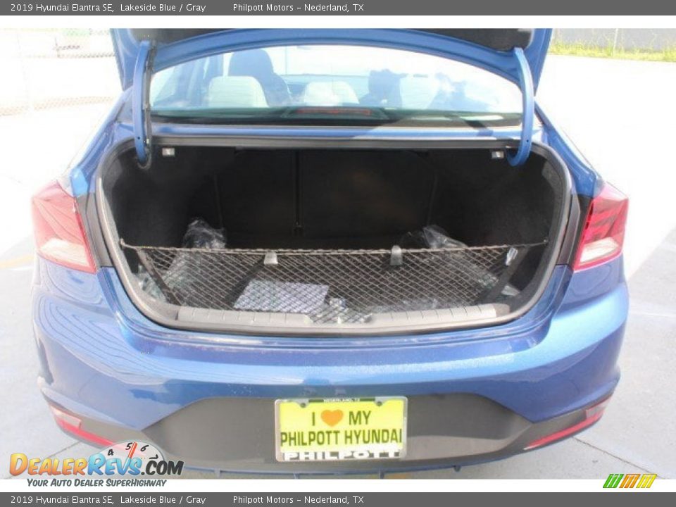 2019 Hyundai Elantra SE Lakeside Blue / Gray Photo #20