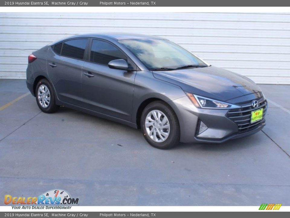 2019 Hyundai Elantra SE Machine Gray / Gray Photo #2