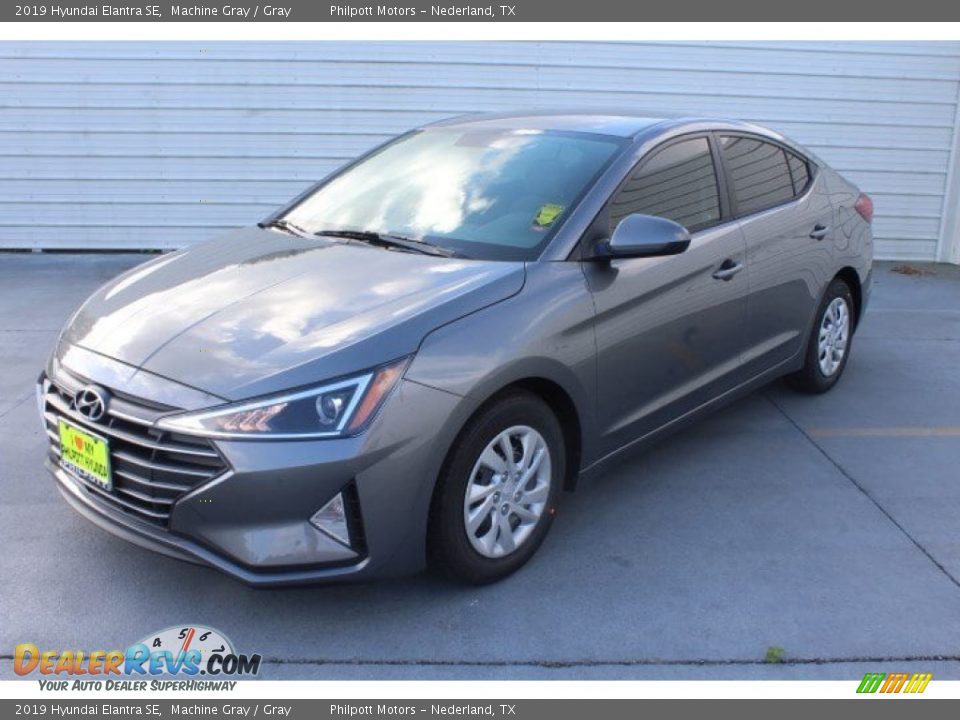 2019 Hyundai Elantra SE Machine Gray / Gray Photo #4