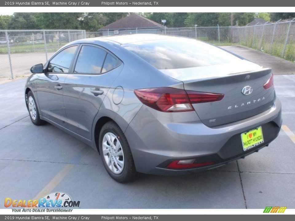 2019 Hyundai Elantra SE Machine Gray / Gray Photo #6
