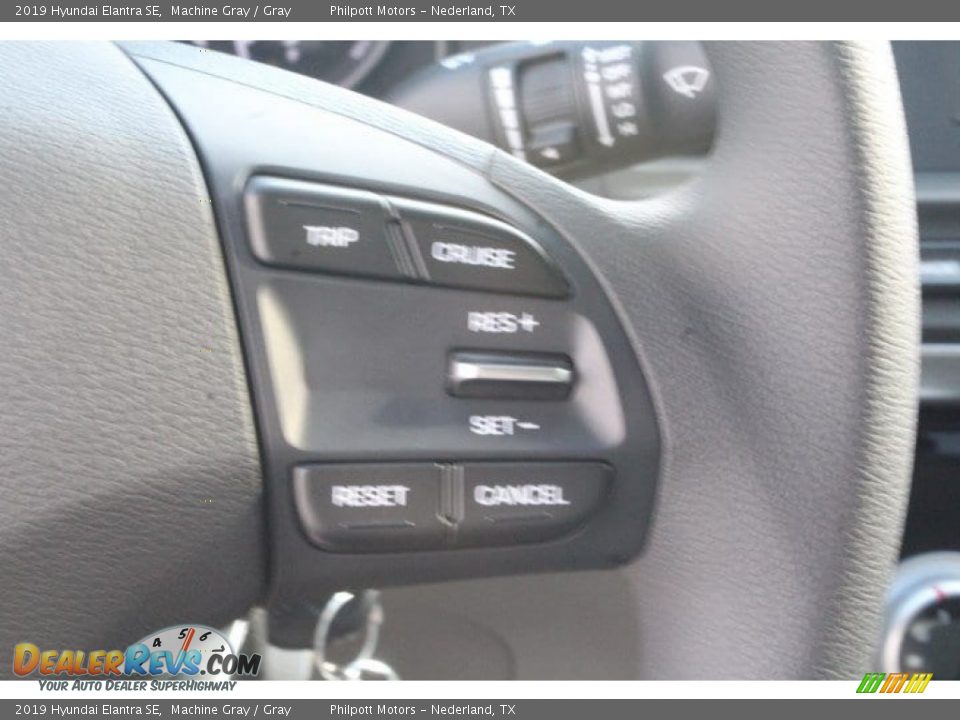 2019 Hyundai Elantra SE Machine Gray / Gray Photo #15