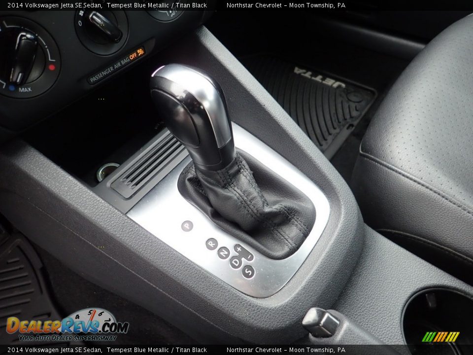 2014 Volkswagen Jetta SE Sedan Tempest Blue Metallic / Titan Black Photo #27
