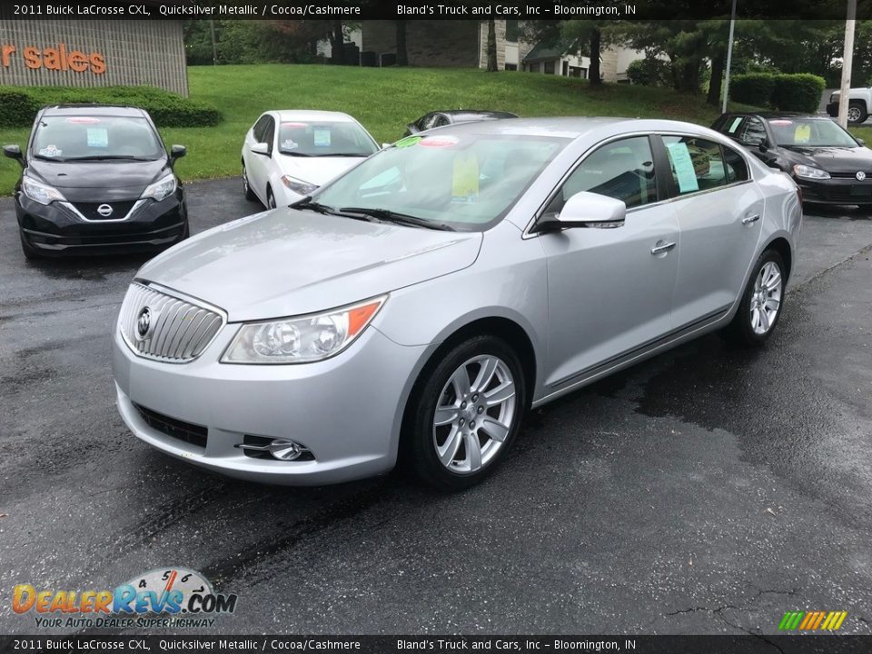 2011 Buick LaCrosse CXL Quicksilver Metallic / Cocoa/Cashmere Photo #2