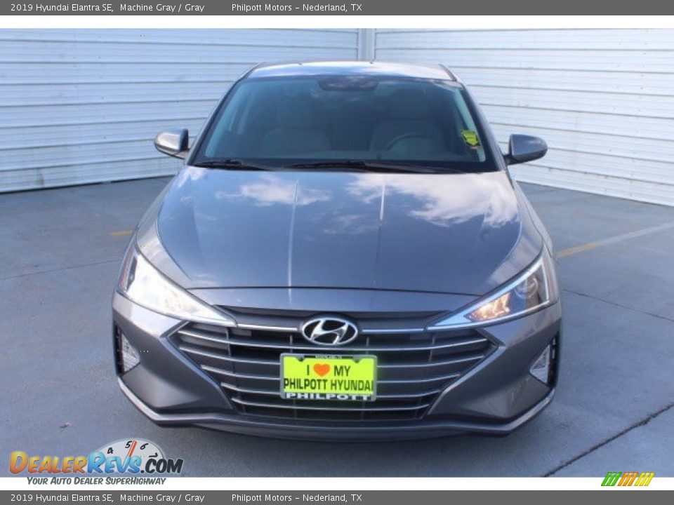 2019 Hyundai Elantra SE Machine Gray / Gray Photo #3
