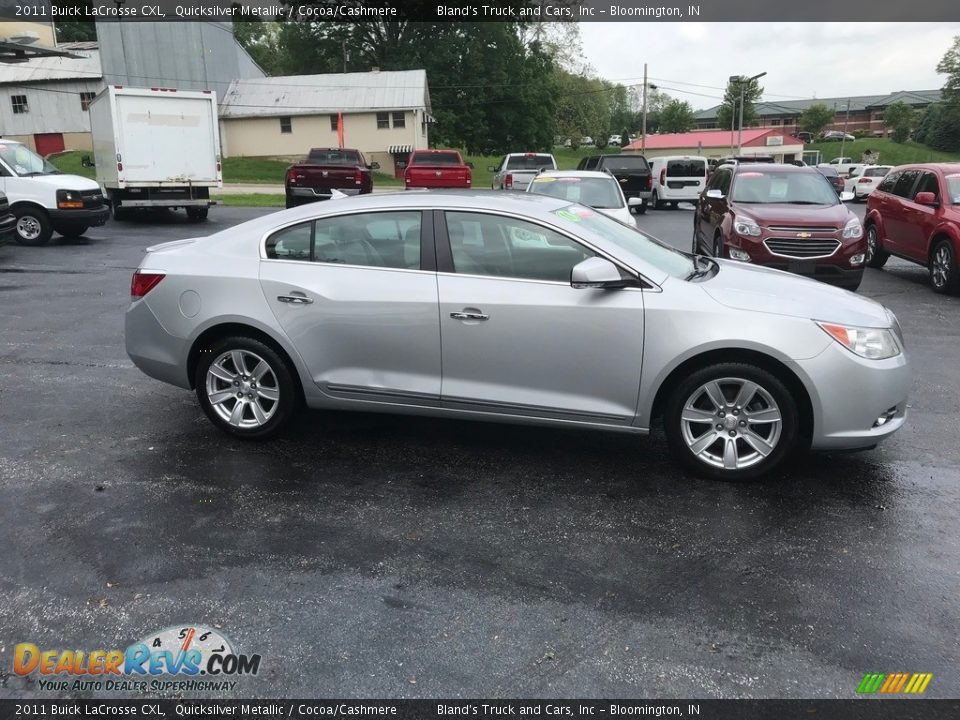 2011 Buick LaCrosse CXL Quicksilver Metallic / Cocoa/Cashmere Photo #5