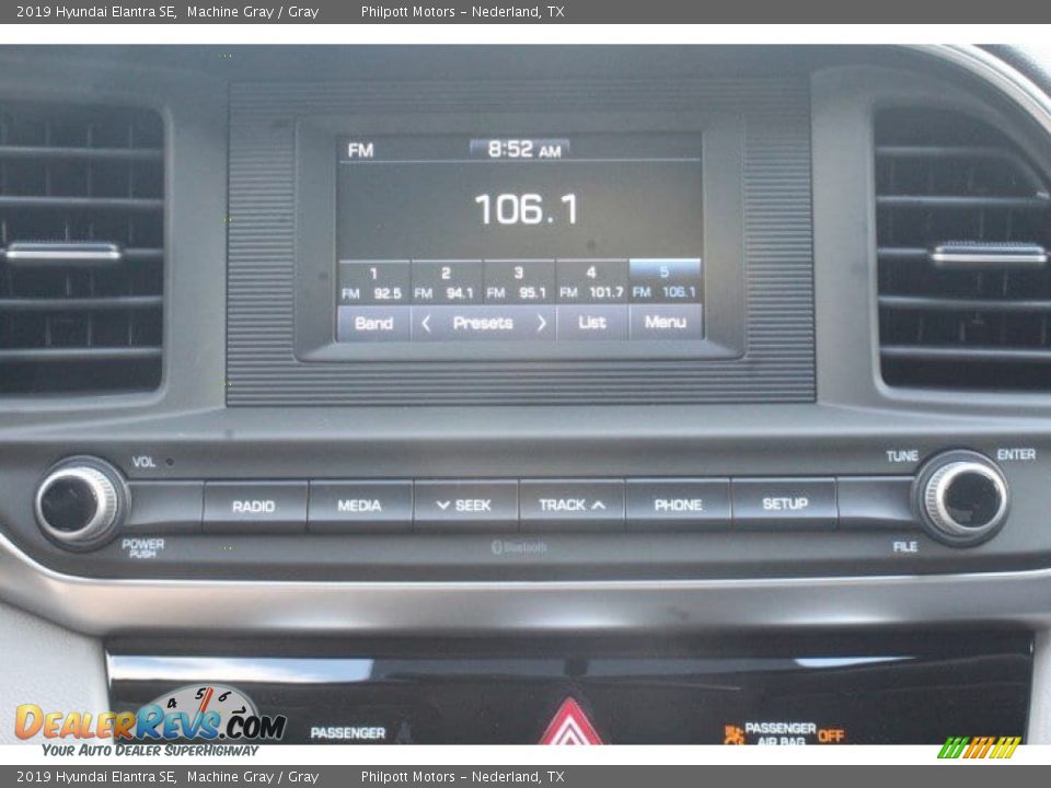 2019 Hyundai Elantra SE Machine Gray / Gray Photo #11