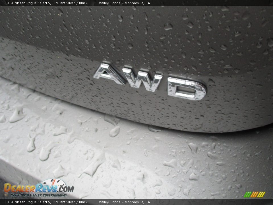 2014 Nissan Rogue Select S Brilliant Silver / Black Photo #6