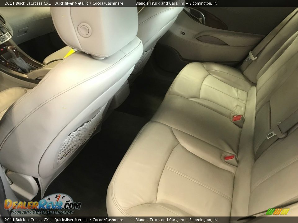 2011 Buick LaCrosse CXL Quicksilver Metallic / Cocoa/Cashmere Photo #24