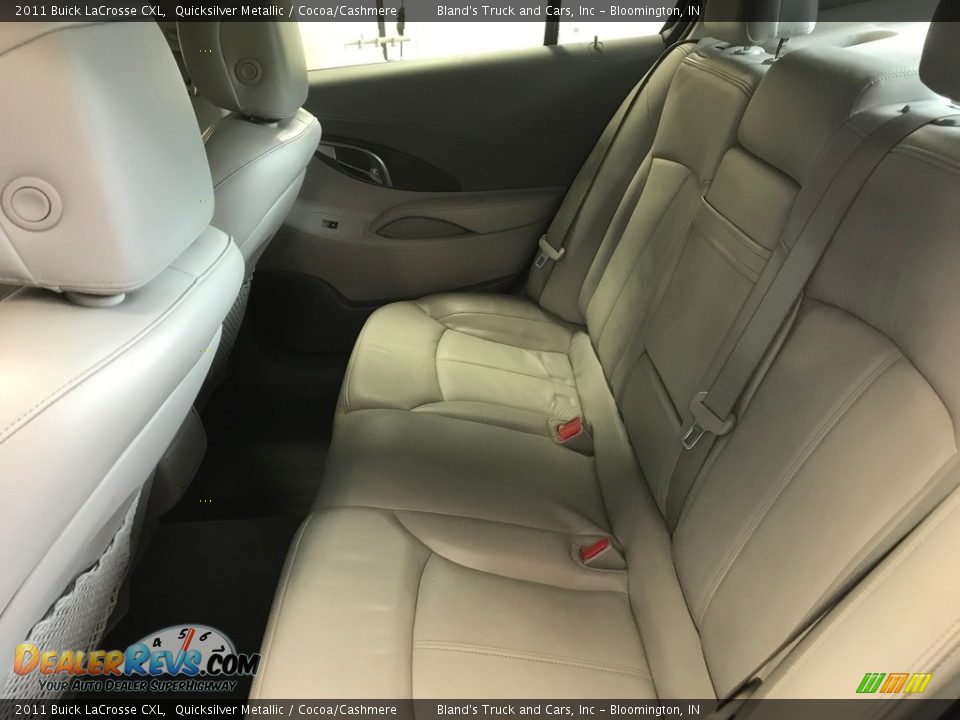 2011 Buick LaCrosse CXL Quicksilver Metallic / Cocoa/Cashmere Photo #25