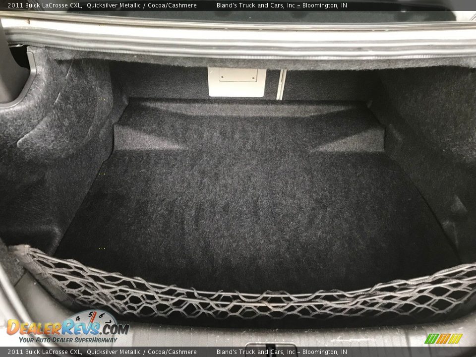 2011 Buick LaCrosse CXL Quicksilver Metallic / Cocoa/Cashmere Photo #26