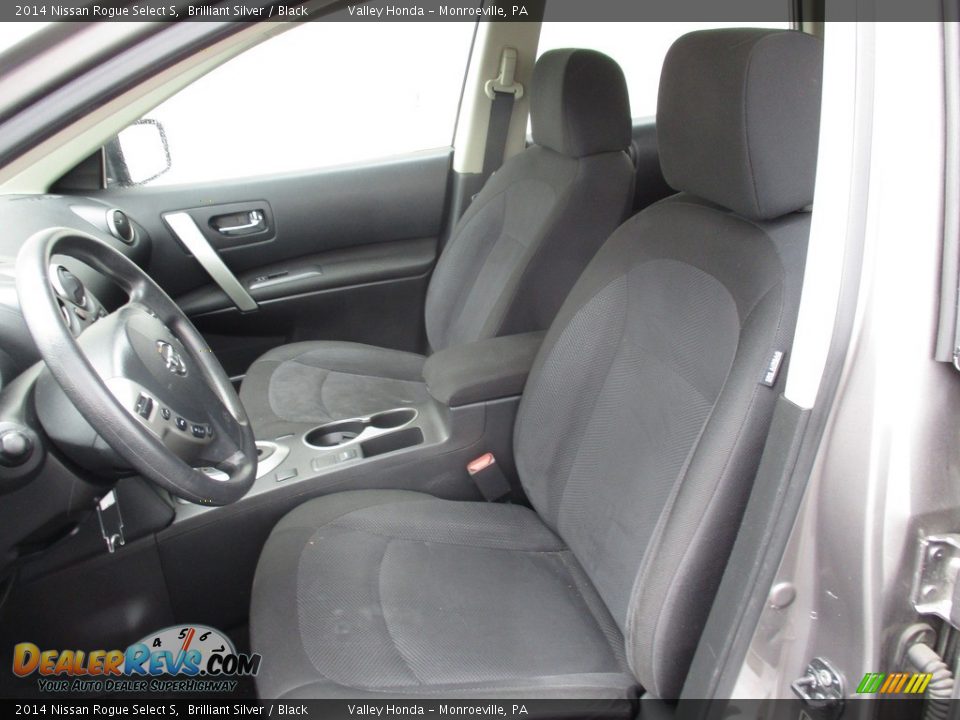 2014 Nissan Rogue Select S Brilliant Silver / Black Photo #12