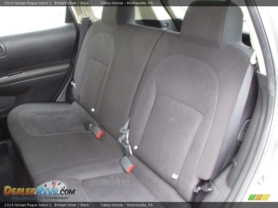 2014 Nissan Rogue Select S Brilliant Silver / Black Photo #13