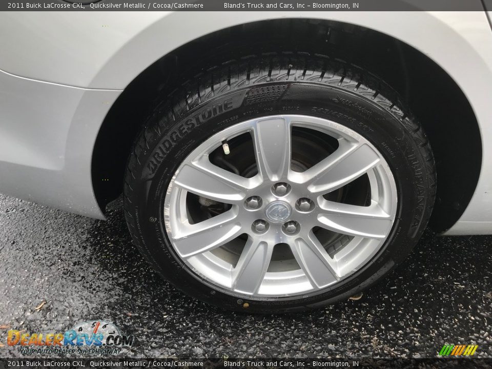 2011 Buick LaCrosse CXL Quicksilver Metallic / Cocoa/Cashmere Photo #30