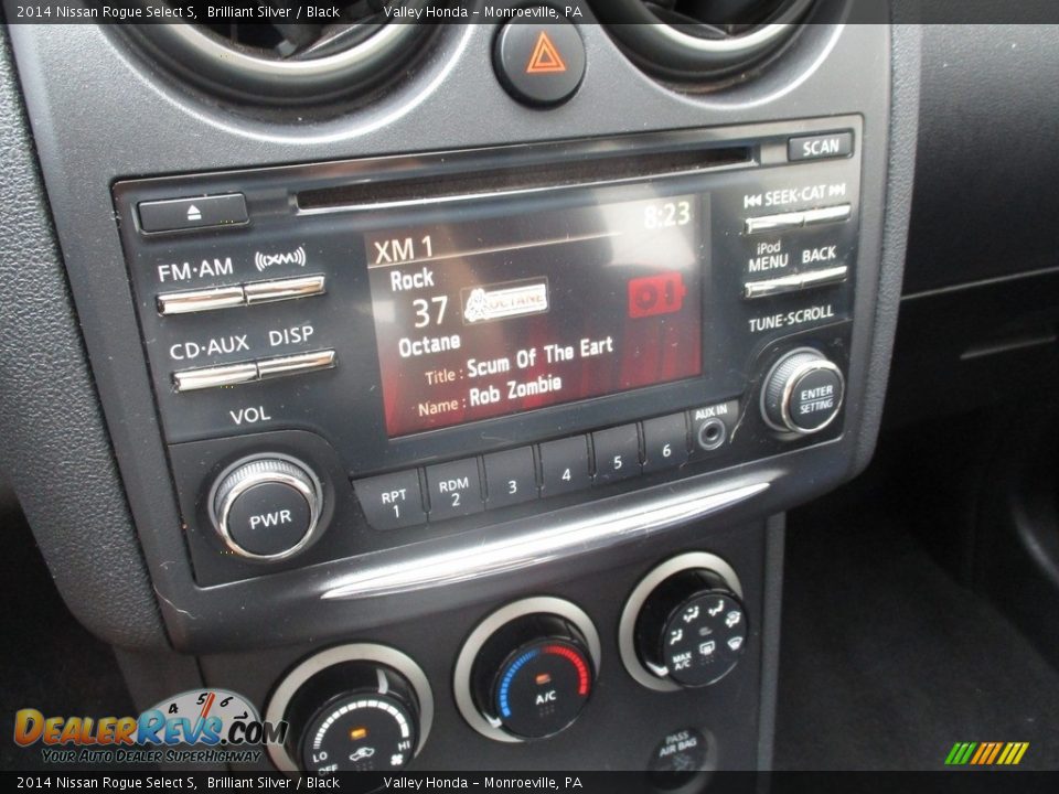 2014 Nissan Rogue Select S Brilliant Silver / Black Photo #16