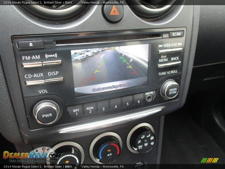 2014 Nissan Rogue Select S Brilliant Silver / Black Photo #17