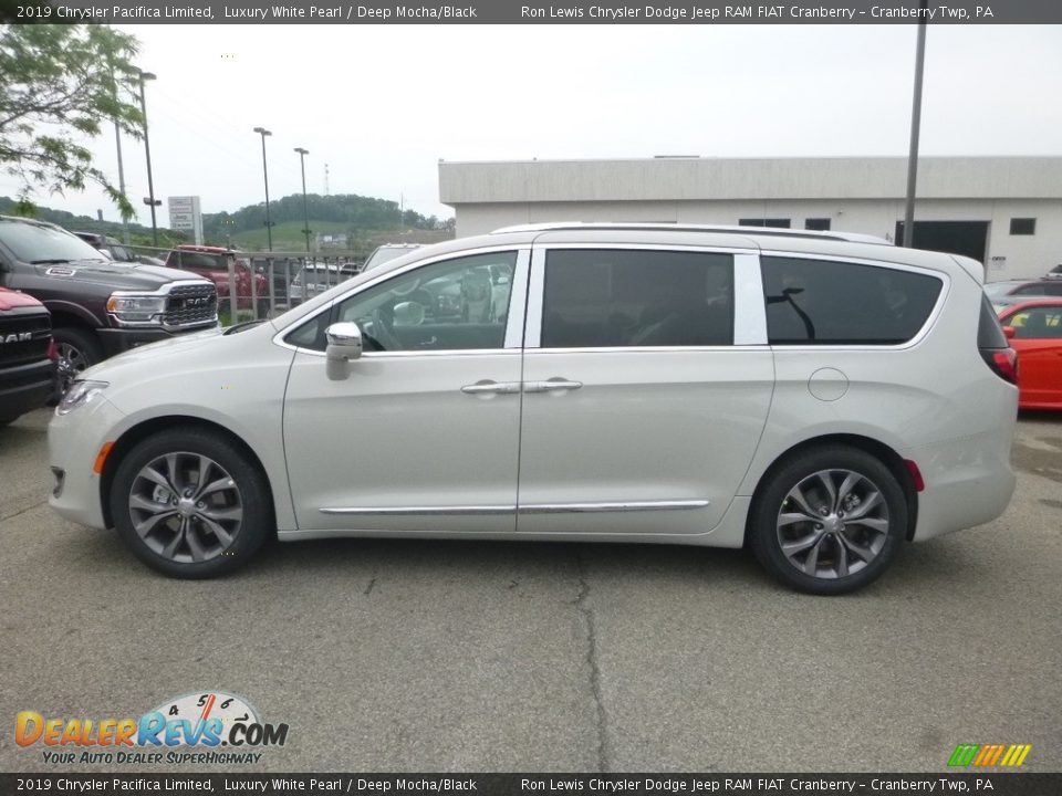 Luxury White Pearl 2019 Chrysler Pacifica Limited Photo #2