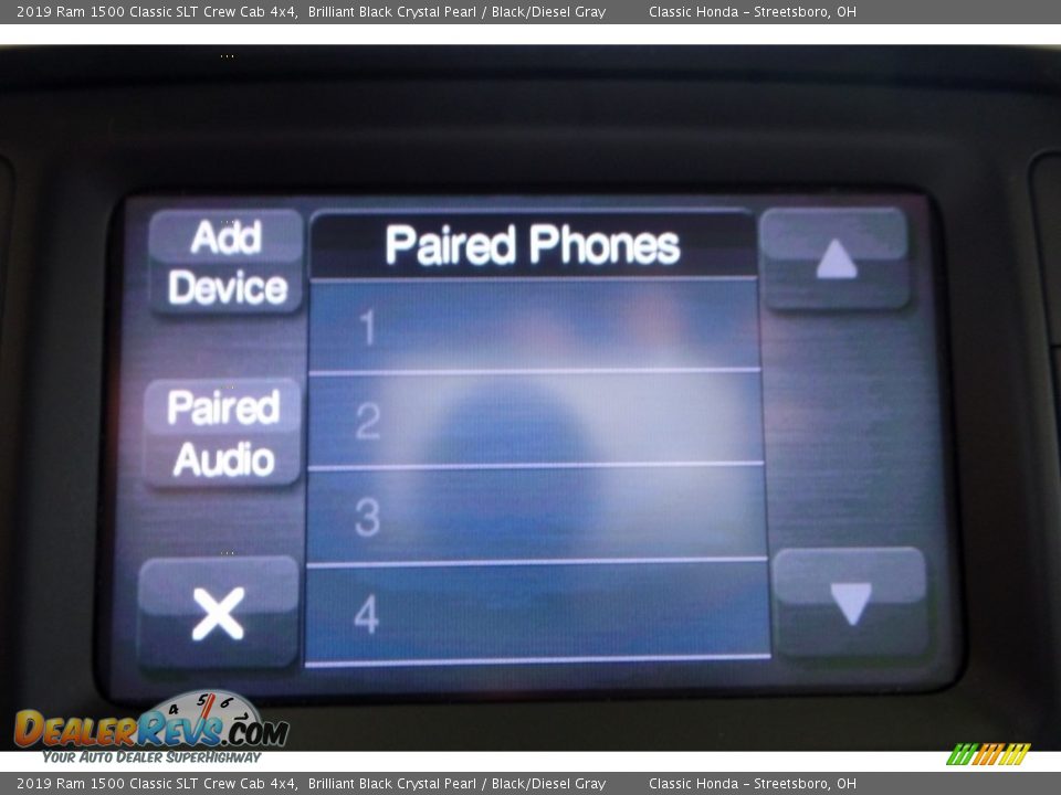 2019 Ram 1500 Classic SLT Crew Cab 4x4 Brilliant Black Crystal Pearl / Black/Diesel Gray Photo #30