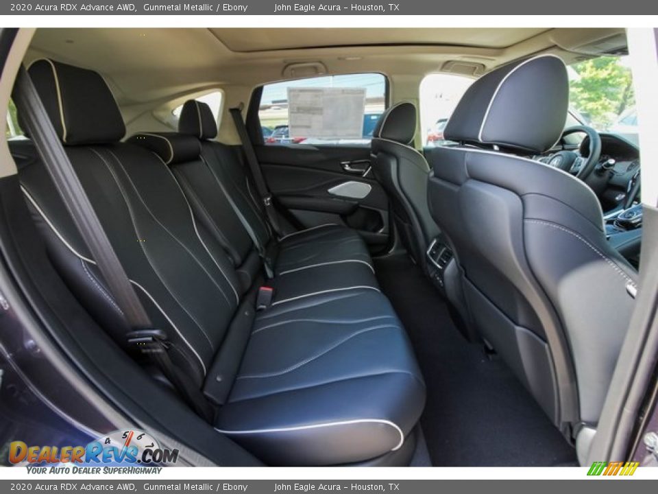 Rear Seat of 2020 Acura RDX Advance AWD Photo #22