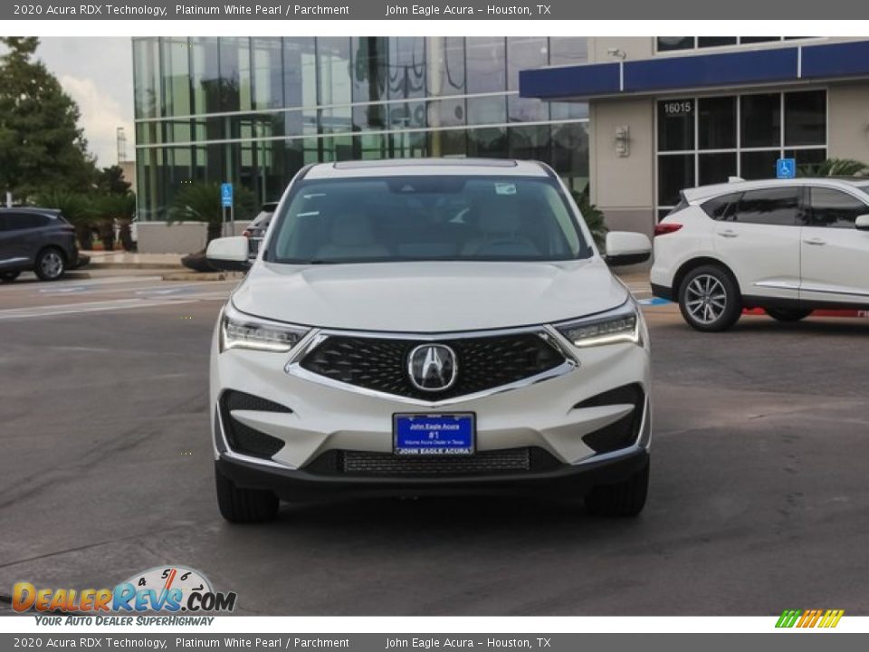 2020 Acura RDX Technology Platinum White Pearl / Parchment Photo #2